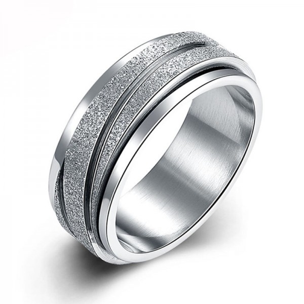 Stainless Steel Ring For Men Luxury and Exquisite Unique Design Dull Polish Craft