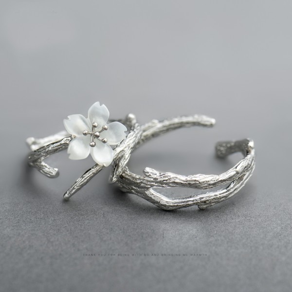 Original Snow Cherry 925 Sterling Silver For Couples