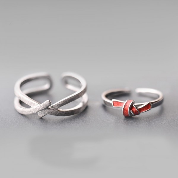 Original Design The Promise of Love Simple Lovers Ring