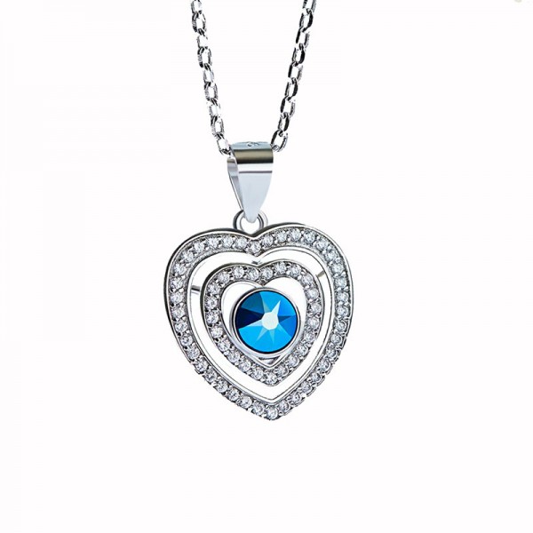 S925 Sterling Silver Ladies Necklace